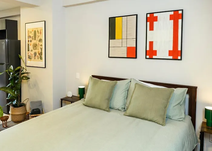 Bright Loft W/balcony & Workspace | Roma Norte Apartment